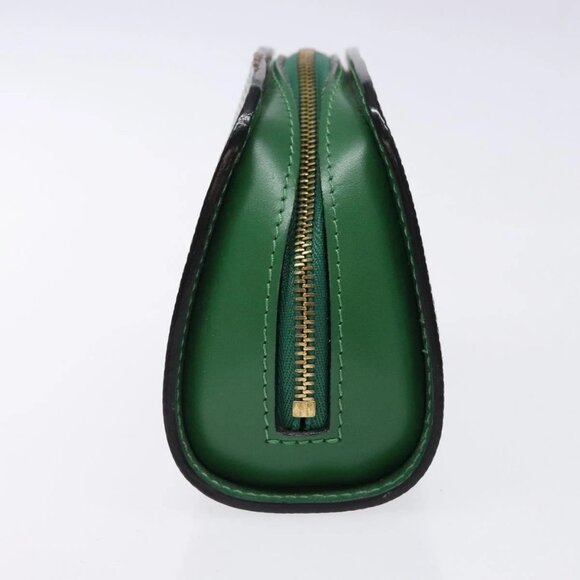 LOUIS VUITTON Epi Dauphine PM Cosmetic Pouch Green M48444 LV Auth sw1427 - Picture 6 of 16